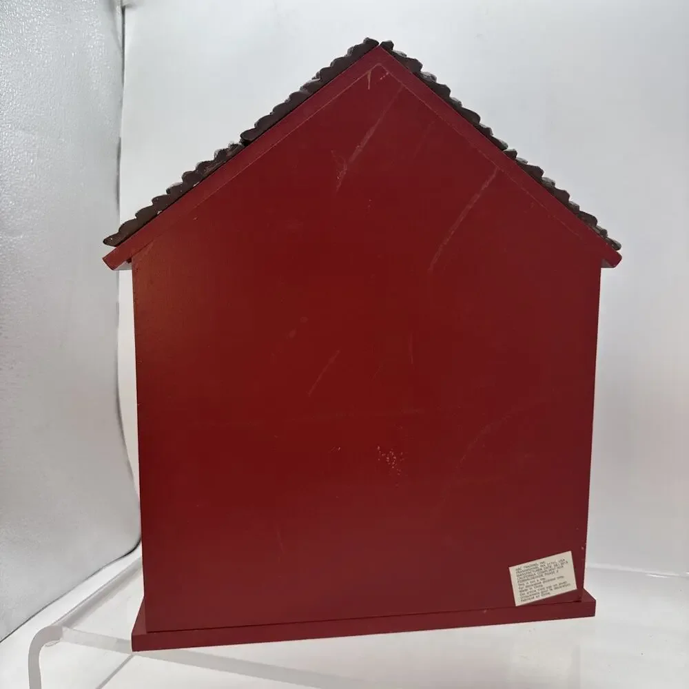 Wooden Advent Calendar House 25 Day Christmas Countdown 14.5
